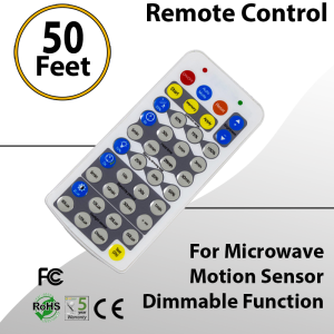 Remote Control for Microwave Motion Sensor Full Function