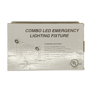 EXIT sign Green with Emergency Light Combo 90 minute discharge 3.5W with Battery