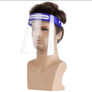 face shield medical woman