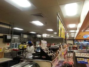 Shoplight open fixture, no lens for 2 4FT LED tubes