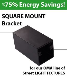 Square Mount bracket for OMA-GWE/GNE Series
