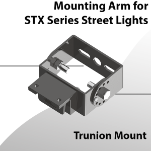 Trunion Mount for STX Street Lights