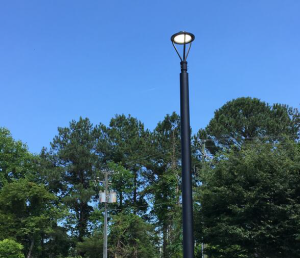 Post-Top Garden Light 75W 10480Lm 5000K 5Kva Surge Suppressor