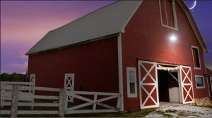 LED Yard Light LED Barn Light w/Photocell Control 55W 6703 Lumens