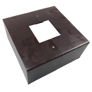 Square post base cover