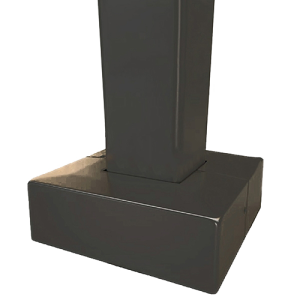Square post base cover