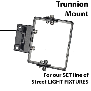 Street Light Wall, Wooden Pole Trunnion Mount for SET series