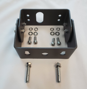 Mounting:Yoke mount for S8C street light fixtures