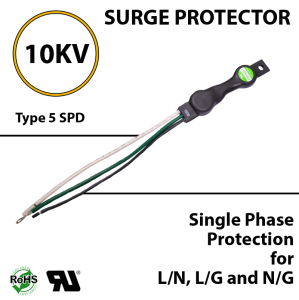 Voltage surge protector for LED products 5Kv Max 10Kv for L/N L/G and N/G